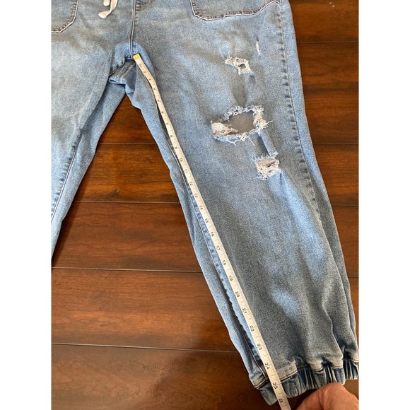 Lane Bryant Womens Drestroyed Mid-Rise Boyfriend Jean Size 22 Signature Fit - Picture 12 of 15